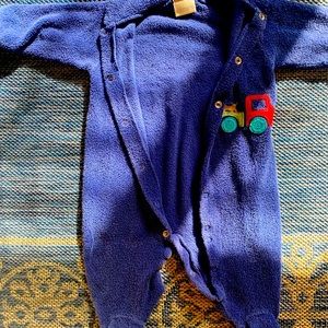 Carters Extra Soft Blue Onesie